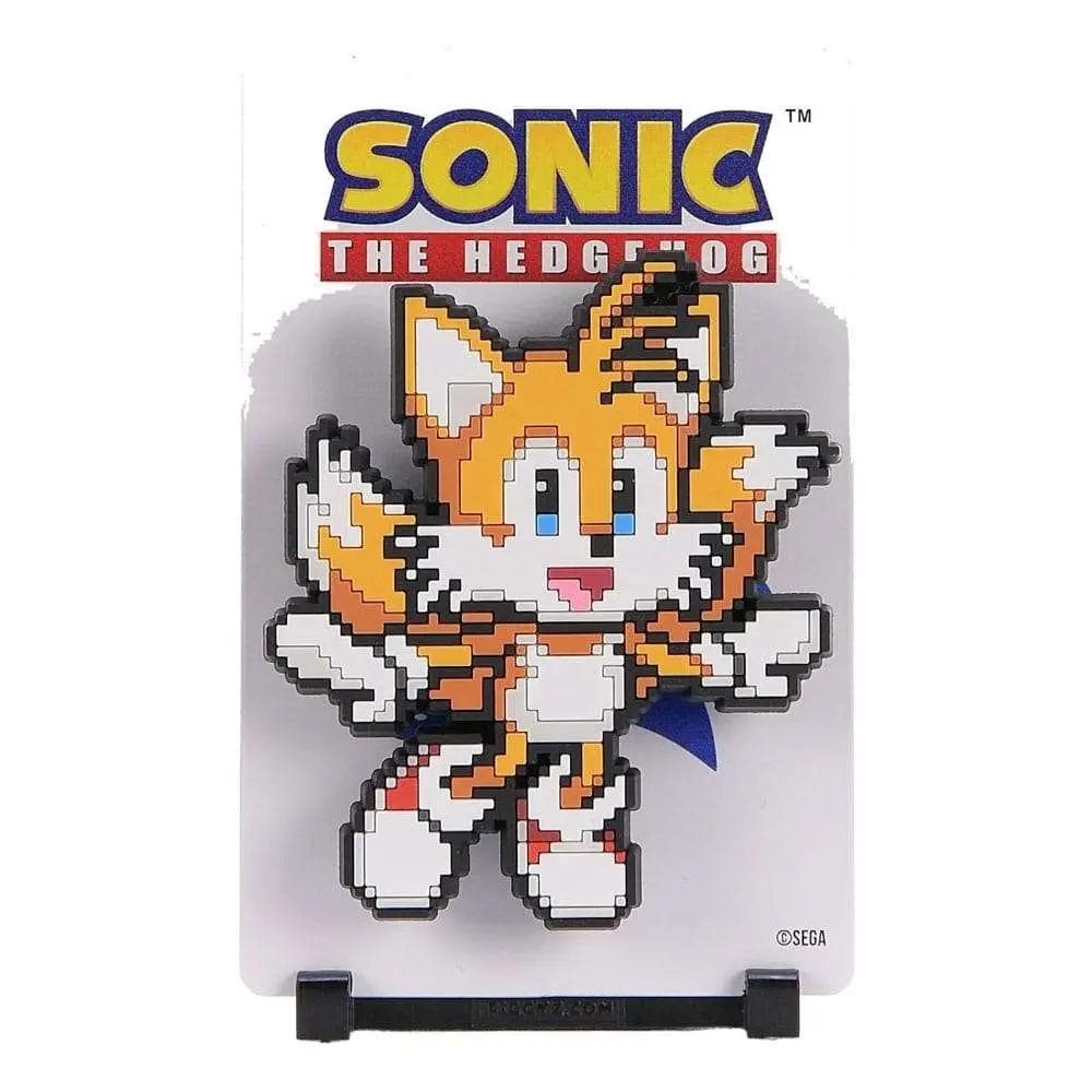SONIC THE HEDGEHOG - Modern Tails Figgyz Pop Collectible Magnet - Figurine